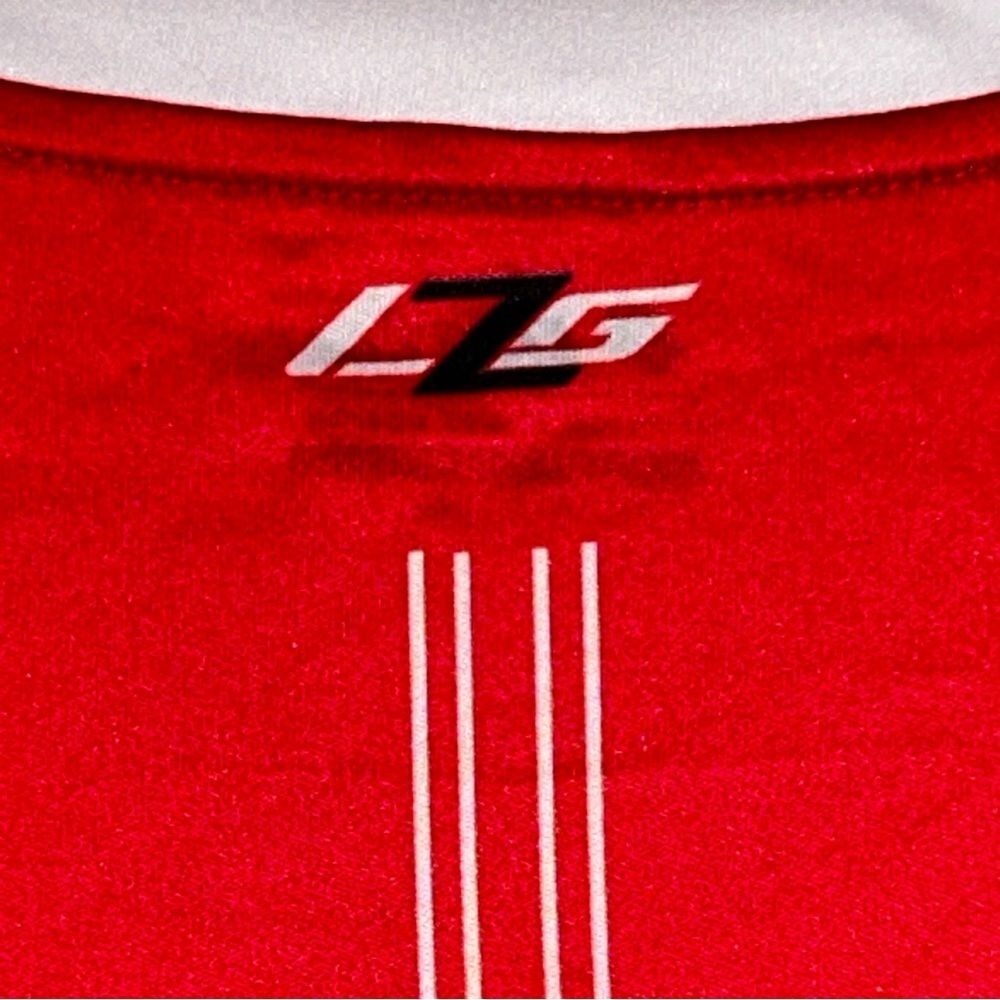 Lotto Italian Sport Women's Workout Tee Shirt‎ XL Soccer Training Red Orange - Picture 7 of 10